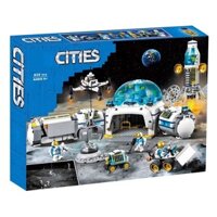 Hàng sẵn cóTương thích với quà tặng đồ chơi khối xây dựng lắp ráp của LEGO City Space Series Lunar