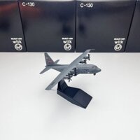 Hàng sẵn cóWLTTK1 / 200 Không quân Mỹ C130 Hercules Máy bay vận tải Mô phỏng hợp kim Mô hình máy bay chiến đấu quân sự