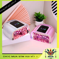 [Hàng Sẵn] Đèn LED UV 96W Sơn Móng Tay Sạc Không Dây 42 Chip Sạc Chữa Máy Sấy Hơ Gel Nail Bạc Màu BeautyTop01