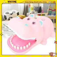 [Hàng Sẵn] Đồ chơi cá sấu cắn tay loại to, cá mập cắn tay vui nhộn, khám răng khủng long gắn kết gia đình - Đồ Chơi Cá Sấu Cắn Ngón WHYME