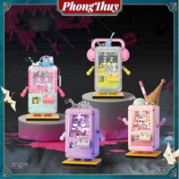 [Hàng Sẵn] Đồ Chơi Lắp Ráp máy gắp thú - Mô Hình lắp ghép Búp bê máy Doll Machine mini diy quà tặng Cho bé【PhongThuy】