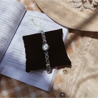 {Hàng sẵn} Đồng hồ nữ hiệu Hàn O.S.T kiểu dáng lắc tay mặt quả trứng sale off 80%