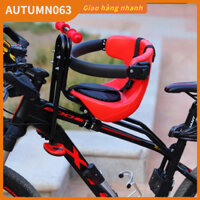 [Hàng Sẫn] Ghế Ngồi Xe Đạp Cho Bé Dành Người Lớn An Toàn Có Thể Điều Chỉnh Phía Trước Gắn Trẻ Em Tay Bàn Dây Autumn063