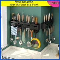 [Hàng Sẵn] Giá Treo Đồ Nhà Bếp Giá Cài Dao, Kéo, Đồ Dùng Nhà Bếp Đa Năng Bằng Inox Không Gỉ【Utah054】