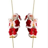 (Hàng sẵn giao ngay) Đồ chơi ông già Noel leo dây- Quà tặng cho bé