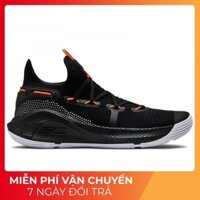 [HÀNG SẴN] Giày Bóng Rổ Curry 6 Oakland Sideshow Black Orange XỊN 2020 new *