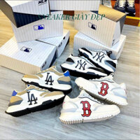 [Hàng sẵn] Giày thể thao sneaker Mlb chunky runner, mlb runner xám, m.l.b runner la, mlb runner boston, mlb mẫu mới