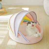 [Hàng Sẵn] Giường Mèo Chống Trơn Trượt Chó Cũi Di Động Nhà Chuyển Đổi Mèo Con Giỏ Đệm Cho Thú Cưng Chó Mèo - Nệm Ngủ Cho Chó Mèo - Ghế Sofa Mềm Ấm Áp Dễ Thương  KKPETS