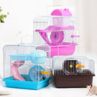 [HÀNG SẴN - HỎA TỐC 24H] ] Lồng chuột hamster Lna nhiều tầng mini cao cấp full phụ kiện