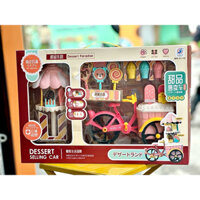 [HÀNG SẴN-HOẢ TỐC HN] BỘ ĐỒ CHƠI XE BÁN KEM CHO BÉ