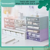 [Hàng Sẵn] Hộp đựng đồ để bàn có ngăn kéo - Kệ tủ Đựng Đồ Nhựa đa năng Nhiều Tầng Chống Nước Chống Bụi 【Tennessee052】