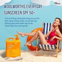 [HÀNG SẴN] Kem chống nắng của ÚC, Woolworths Everyday Sunscreen SPF50+