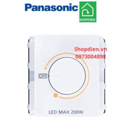 [Hàng sẵn kho] Bộ chiết áp điều chỉnh độ sáng đèn LED Dimmer 200W Wide Series Panasonic-WEG5791501SW-VN