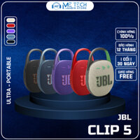 (Hàng sẵn kho) - Loa Bluetooth không Dây JBL Clip 5 Chống Nước IP67/Bluetooth - Chính hãng PGI