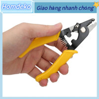 [Hàng Sẵn] Kìm tuốt dây cáp quang CFS‑3 Độ cứng cao 3 lỗ sợi Homdeko J.