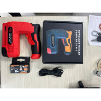 [Hàng Sẵn] Máy bấm ghim cầm tay Súng bắn ghim cầm tay - Ghim vào gỗ, khung tranh, tường và tặng kèm ghim