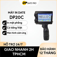 [Hàng sẵn] Máy in date cầm tay  DP20C (Bao gồm mực), bảo hành chính hãng, hỗ trợ kỹ thuật 24/7
