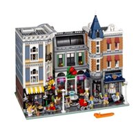 [HÀNG SẴN] Mô hình đồ chơi lắp ráp Leji 99007 Lego 10255 -  Quảng trường nhộn nhịp - Lego creator