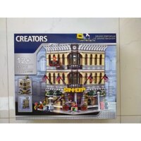 [HÀNG SẴN] Mô hình đồ chơi lắp ráp Leji 99010 LEGO 10211 - Grand Emporium - Trung tâm thương mại - LEGO CREATOR