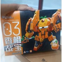 [Hàng Sẵn] Mô hình lắp ráp robot trái cây Quýt Kiếm Sĩ - Quý ú