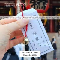 [HÀNG SẴN] Omamori chuông rồng vàng may mắn tài lộc từ Senso-ji Asakusa