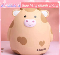 [Hàng Sẵn] Ống heo tiết kiệm tiền hình bò sữa xinh xắn Gonaments O.