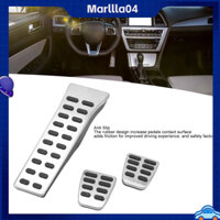 [Hàng Sẵn] Óp chân ga phanh xe thép không gỉ chống trượt Hyundai Sonata 2015-2021MT【FlEETER】