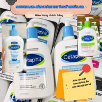 [Hàng sẵn] Sửa rửa mặt Cetaphil, sửa dưỡng ẩm, sửa tắm toàn thân cho bé