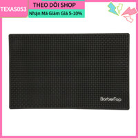 [Hàng Sẵn] Thảm Silicon lót tông đơ , kéo cắt tóc , đồ nghề làm tóc Barber Chuyên Nghiệp  Chống Nước Chống Trượt 【Texas053】