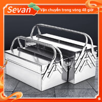[Hàng Sẫn] Thùng đồ nghề , Hộp đựng dụng cụ, thùng đồ nghề đa năng, Hộp 3 tầng 5 khay Sevan