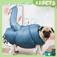 [Hàng Sẵn] Túi sấy lông chó mèo, Túi sấy lông cho thú cưng giúp lông khô cực nhanh sau khi tắm - Máy Sấy Khô Lông Chó Mèo KKPETS