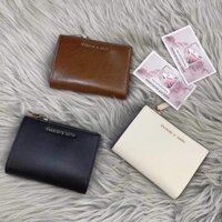 [HÀNG SẴN] Ví nữ cầm tay Charles & Keith gập mini ngắn nhỏ gọn bỏ túi nhiều ngăn thời trang