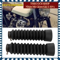 🎉Hàng Sẵn Vỏ bọc cao su chống bụi bảo vệ giảm xóc khởi động phuộc trước xe máy Honda CG125 125CC【Southdakota051】