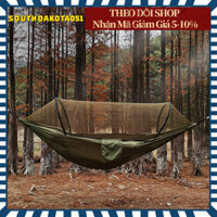 [Hàng Sẵn] Võng Mùng Xếp Gọn Dã Ngoại 210T nylon - Võng dù có mùng màn Tự động mở nhanh cho dã ngoại cắm trại phượt du lịch ngoài trời【Southdakota051】