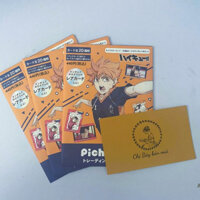 [Hàng sẵn][Chính hãng] Gói thẻ clear card Haikyuu picharm ver movie
