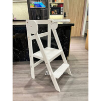 [Hàng sẵn]Ghế đứng bếp cho bé - Nâng hạ 2 chức năng dễ dàng gấp gọn - bảo hành 1 đổi 1
