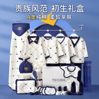[HÀNG SẴN_HOẢ TỐC] Set Đồ Sơ Sinh Set Quà Tặng Đầy Tháng Có Hộp Đựng Sang Trọng Cho Bé Trai Bé Gái