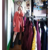 Hàng si[2hand]- Áo khoác màu cam (tối hơn ảnh)