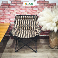 Hàng siêu bền 2 lớp - Ghế mặt trăng camping gấp gọn SD outdoor size L, 2 lớp, đáy có đệm bông 3 lớp
