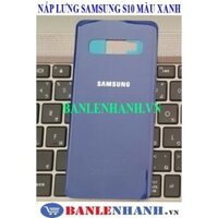 [HÀNG SIÊU CHẤT,GIÁ SẬP SÀN] NẮP LƯNG SAMSUNG S10 MÀU XANH