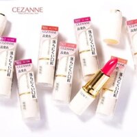 (hàng siêu thị Nhật có bill)Son màu lì CEZANNE Lasting Lip Color N Nhật Bản 102-105-402-406-407-501