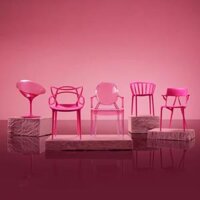 Hàng Sưu Tầm Barbie x Kartell 5-Piece Doll Chair Set Bộ 5 Ghế Búp Bê