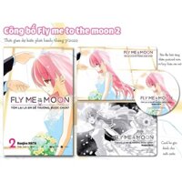 @HÀNG SƯU TẦM@ FULL PHỤ KIỆN CỦA FLY ME TO THE MOON TẬP 2@ BẢN ĐẶC BIỆT@1 POSTCARD MÀU& 1 PC ĐEN TRẮNG & 1 HUY HIỆU TRÒN