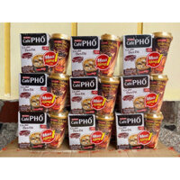 HÀNG TẶNG-DAT MỚI - COMBO - 3 HỘP CAFE PHỐ ĐEN Đá MacCffee hộp 10gói 160g