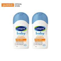 [HÀNG TẶNG KHÔNG BÁN] Combo 2 Kem Dưỡng Da Trẻ Em Baby Daily Lotion With Organic Calendula Cetaphil 50Ml