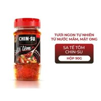 [Hàng Tặng Không Bán] Combo 4 Hũ CHIN-SU Sa Tế Tôm ỚT Sả Hộp 90G