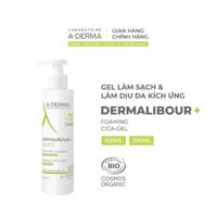 [Hàng tặng không bán] Gel làm sạch A-Derma DERMALIBOUR+ Foaming Cica-Gel cho da kích ứng, ửng đỏ và da nhạy cảm 100ml