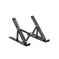 [HÀNG TẶNG KHÔNG BÁN] GIÁ ĐỠ LAPTOP NHÔM TĂNG GIẢM ĐỘ CAO LINH HOẠT ĐEN