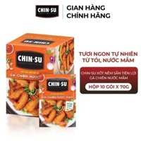 [HÀNG TẶNG KHÔNG  BÁN] - Gia Vị CHIN-SU Hoàn Chỉnh - Xốt Gà Chiên Nước Mắm - Hộp 10 Gói x 70g