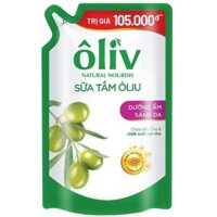 [Hàng Tặng Không Bán] Túi Sữa Tắm Oliv Dưỡng Ẩm Sáng Da 350ML